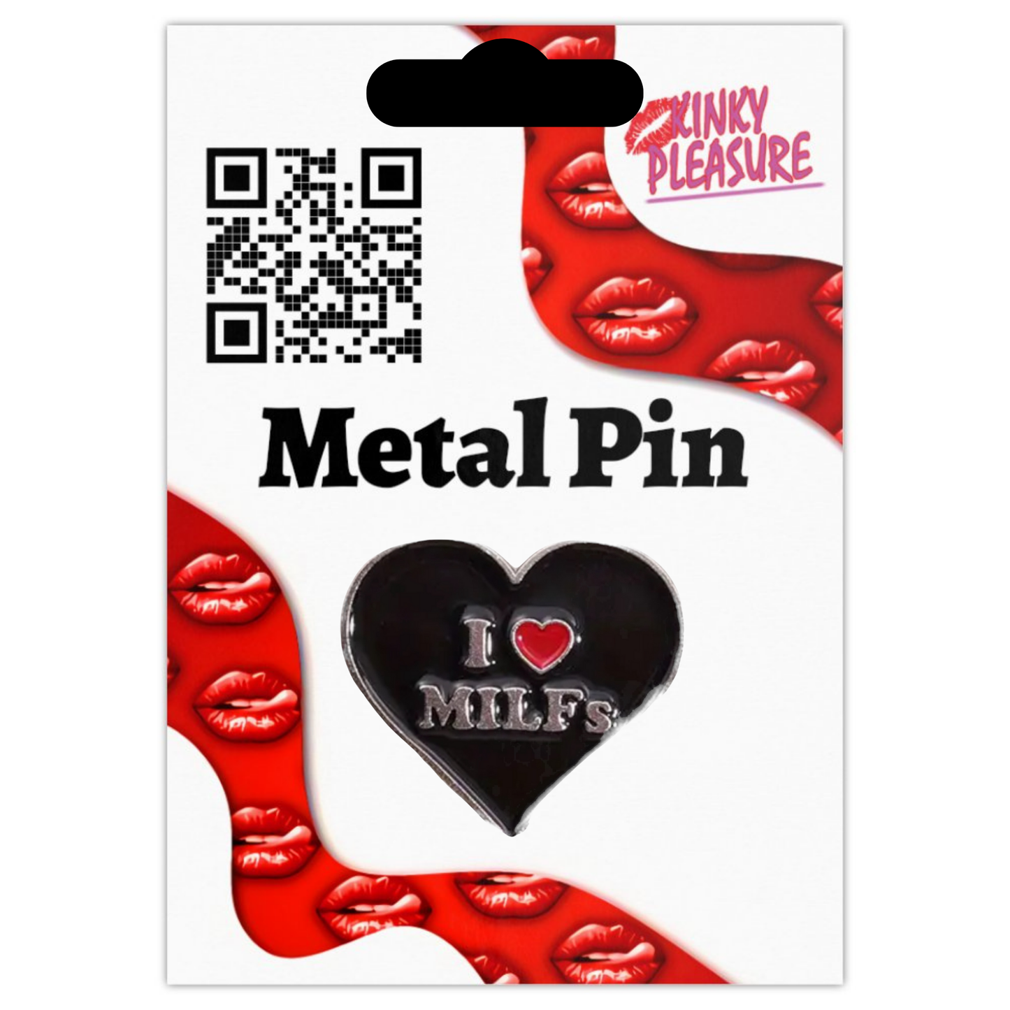 Kinky Pleasure - KPB048 - Badge / Pin - I Love Milfs