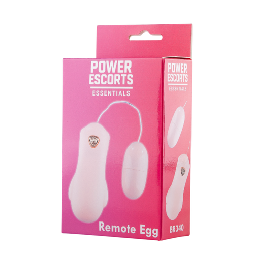Power Escorts - BR340 - Remote Egg – Wired Controller & Compact Design Salmon Pink