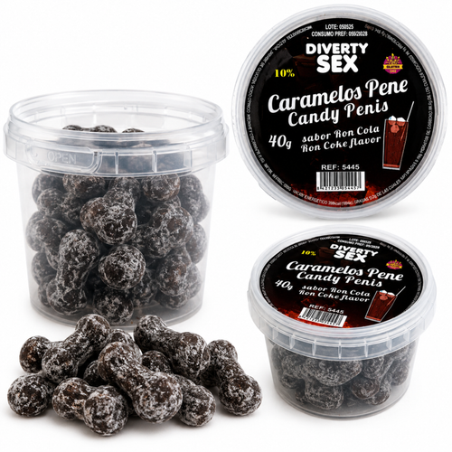 Kinky Pleasure - DS039 - Sexy Penis Candy Hard – Rum Cola Flavour