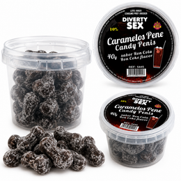 Kinky Pleasure - DS039 - Sexy Penis Candy Hard – Rum Cola Flavour