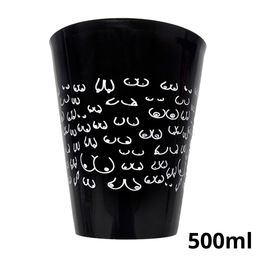 Kinky Pleasure - DS037 - Boobie Cup – Black - 400ml