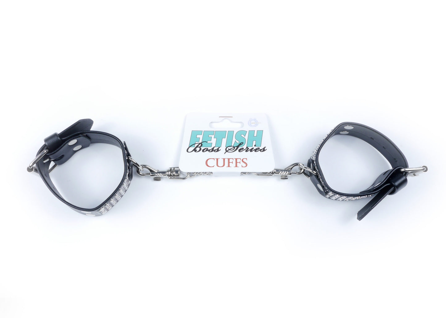 Bossoftoys - 33-00094 - Luxury Handcuffs - Wristcuffs with Diamond Stones - for Luxury Bondage games