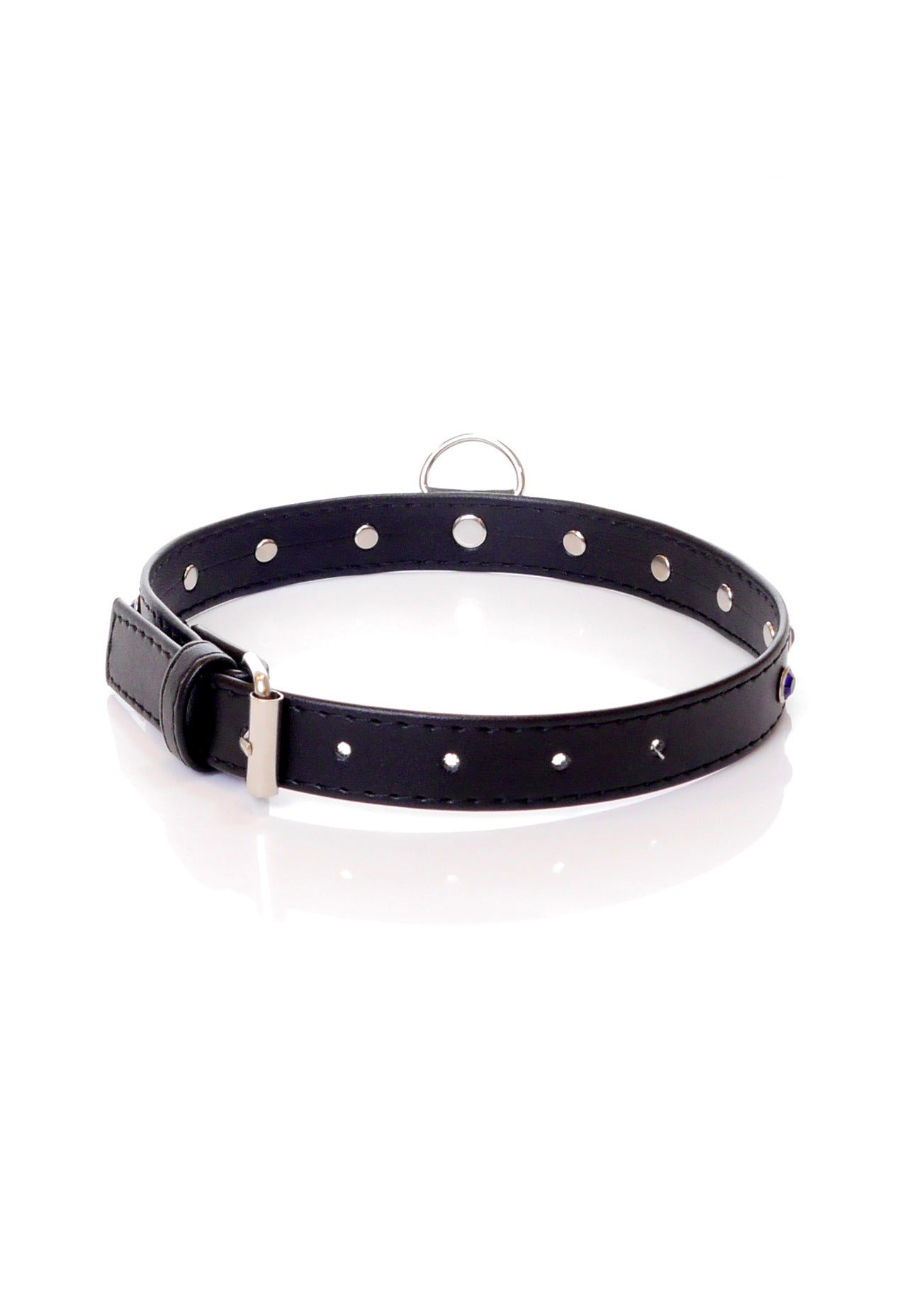 Bossoftoys - 33-00118 - Fetish Boss Series Collar - 2 cm - navy blue crystal