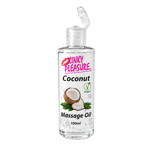 Kinky Pleasure - KPD001 - Coconut Massage Oil - Squeeze Bottle - 100ml