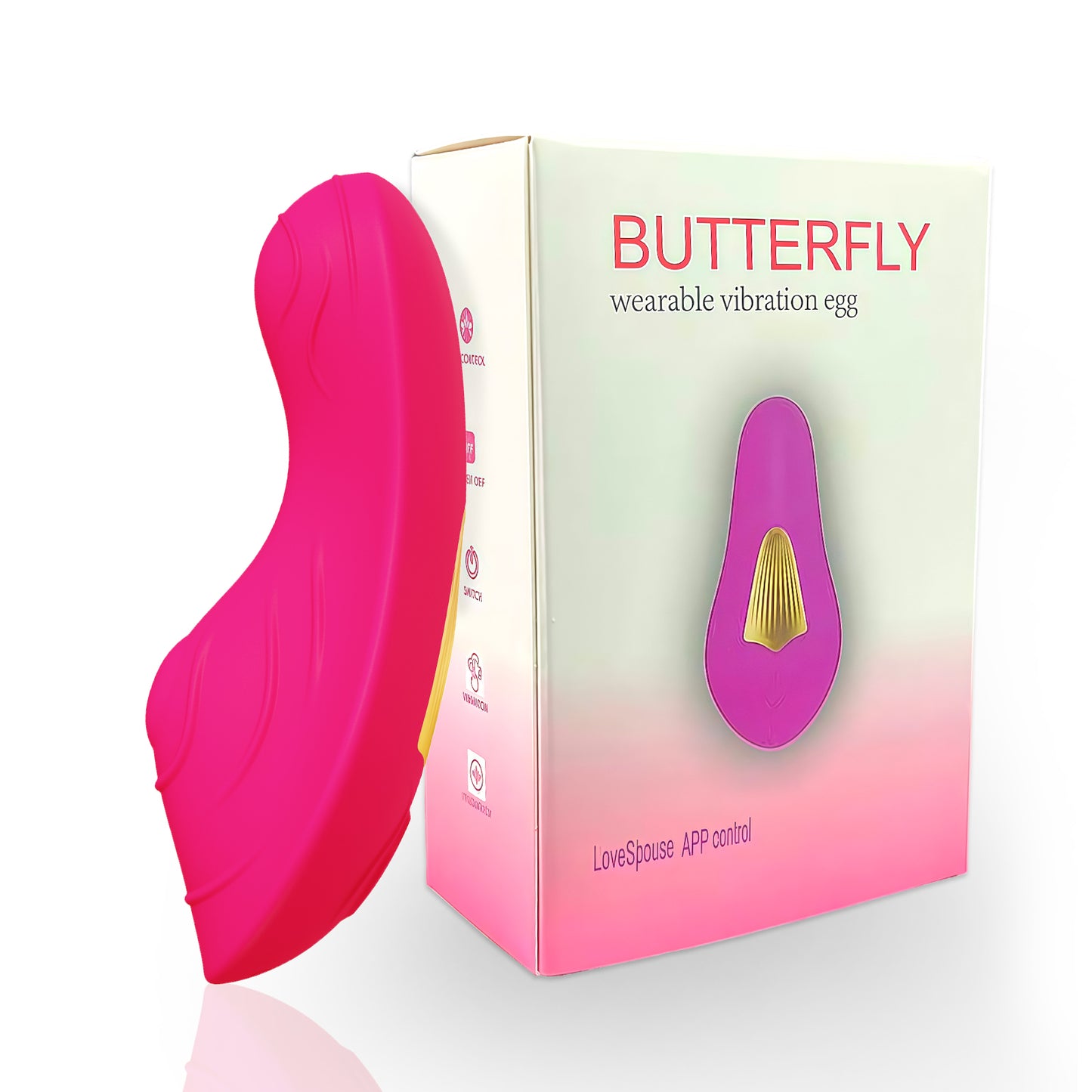 Power Escorts Vivi – BR333 Pink - App-Controlled Panty Vibrator
