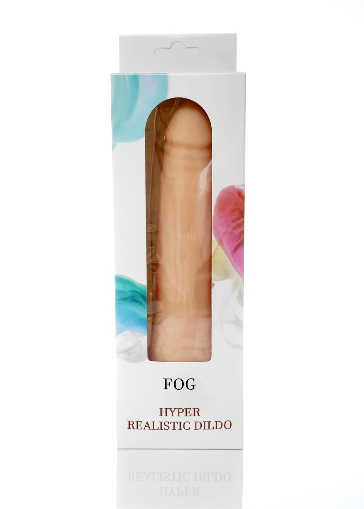 Boysoftoys - Fog - Realistic Dildo - Cyber leather - Extra ordinary Flexible Material - Flesh - 19,5 cm - 44-00008