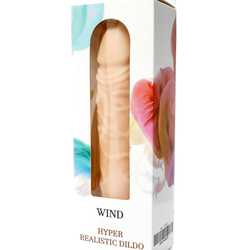 Boysoftoys - 44-00009 - Wind - Realistic Dildo - Cyber leather - Extra ordinary Flexible Material - Flesh - 19,5 cm
