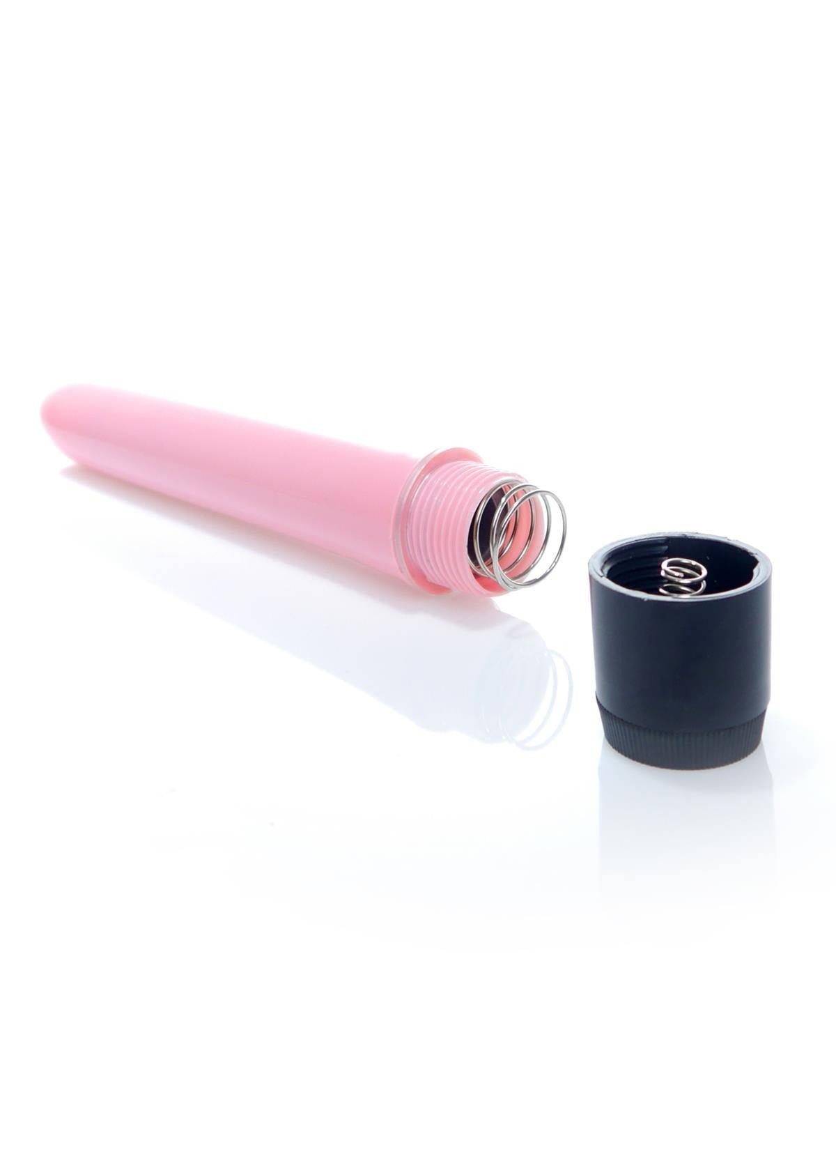 Bossoftoys - 46-00012 - Classic vibe Vibrator - Pastel Pink - 18 cm - dia 2,5/3 cm - Colour window box