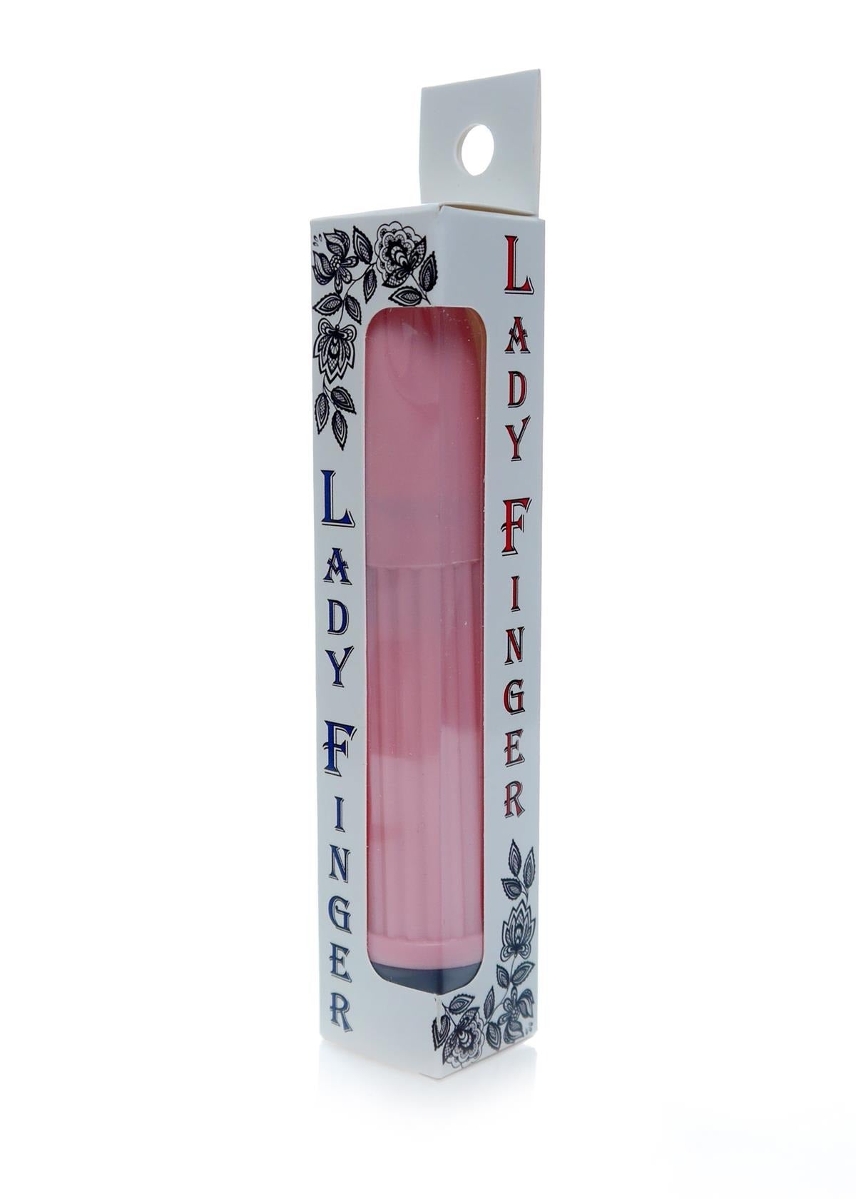 Bossoftoys - 46-00014 - Mini vibrator - Lady finger - 13 cm - dia 2,5 cm - Pink - Window colourbox