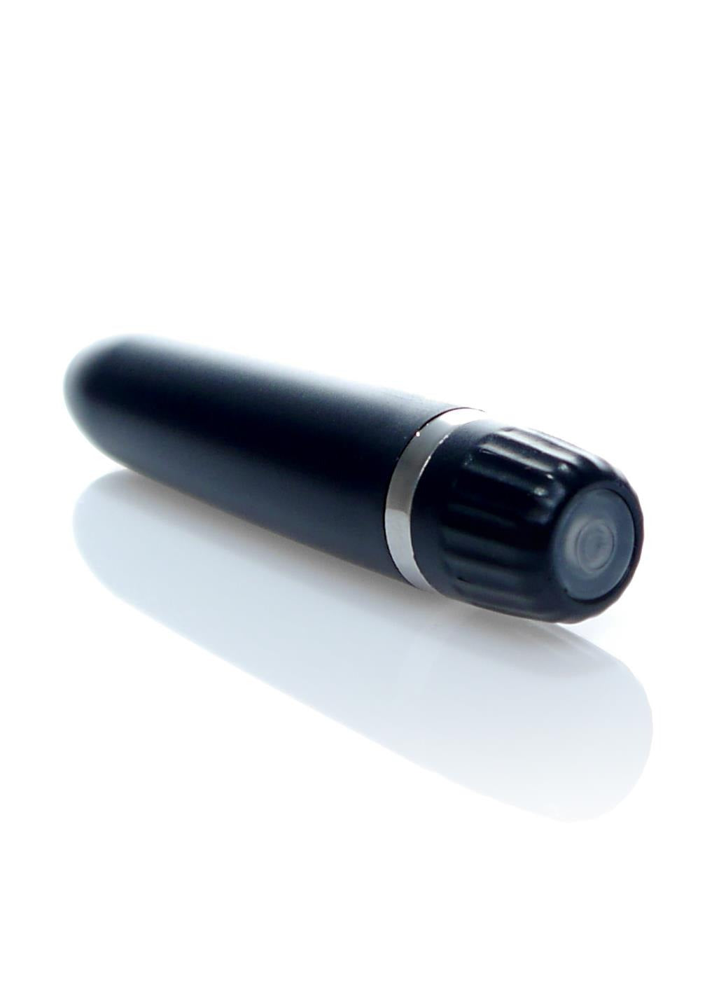 Bossoftoys - 46-00017 - Mini Bullet vibrator - 12 Function - length 9 cm - dia 1,8 cm - trendy Black - Colour window box
