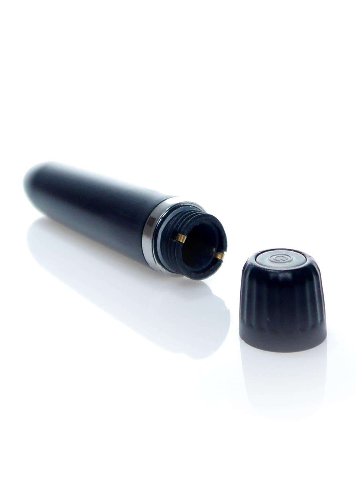 Bossoftoys - 46-00017 - Mini Bullet vibrator - 12 Function - length 9 cm - dia 1,8 cm - trendy Black - Colour window box
