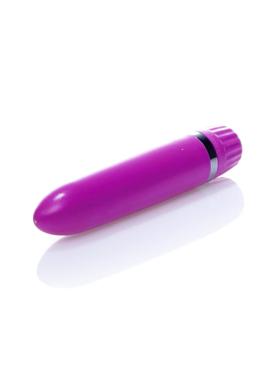 Bossoftoys - 46-00018 - Mini Bullet vibrator - 12 Function - length 9 cm - dia 1,8 cm - trendy Purple - Colour window box