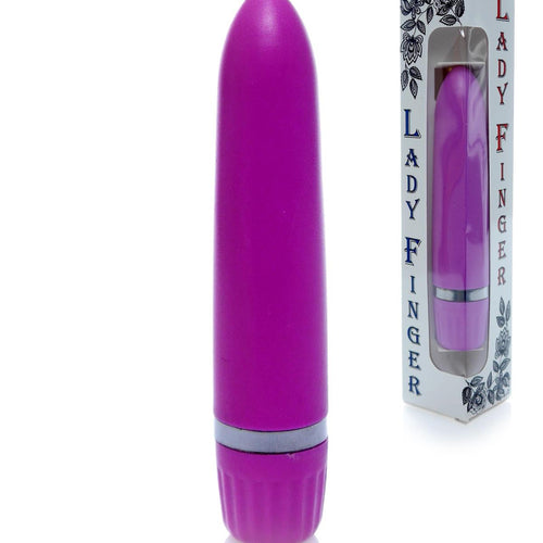 Boysoftoys - 46-00018 - Mini Bullet vibrator - 12 Function - length 9 cm - dia 1,8 cm - trendy Purple - Colour window box