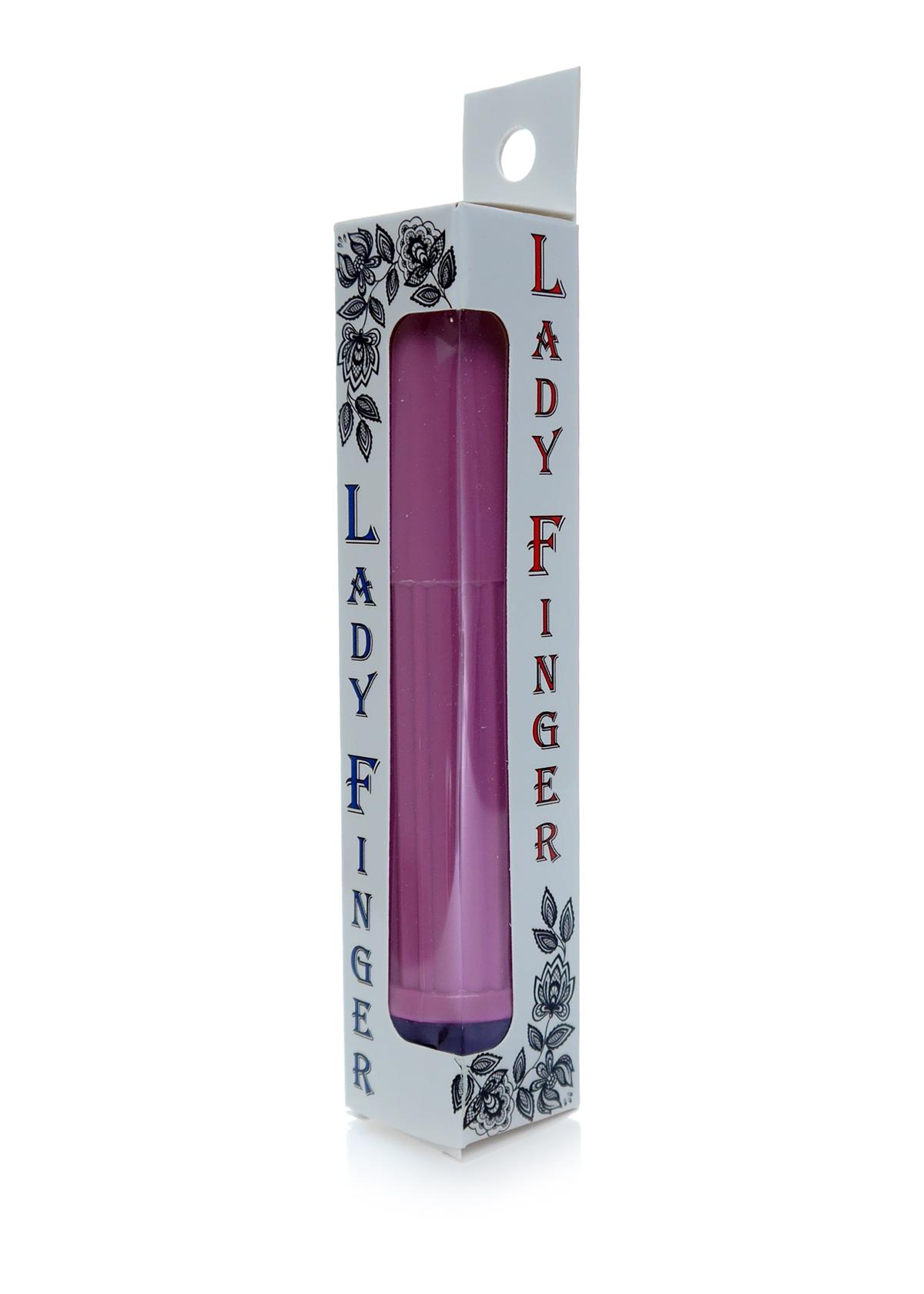 Bossoftoys - 46-00020 - Mini vibrator -  Lady finger - 13 cm - dia 2,5 cm - Purple - Window colourbox