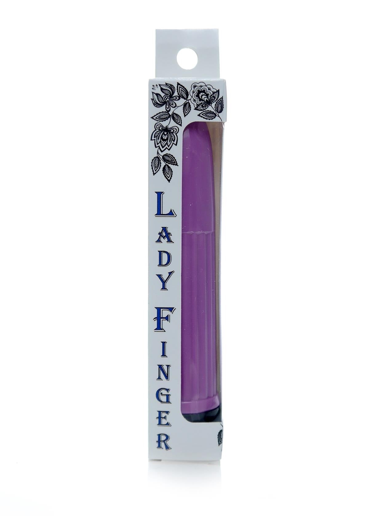 Bossoftoys - 46-00020 - Mini vibrator -  Lady finger - 13 cm - dia 2,5 cm - Purple - Window colourbox