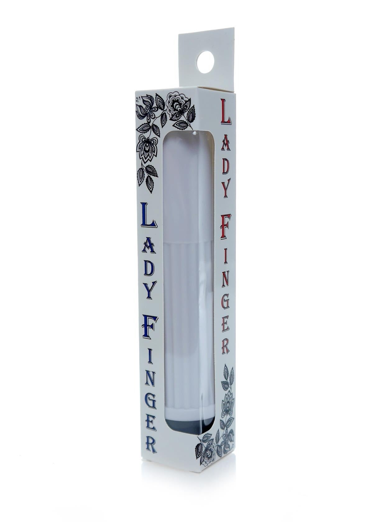 Bossoftoys - 46-00021 - Mini vibrator - Lady finger - 13 cm - dia 2,5 cm - White - Window colourbox
