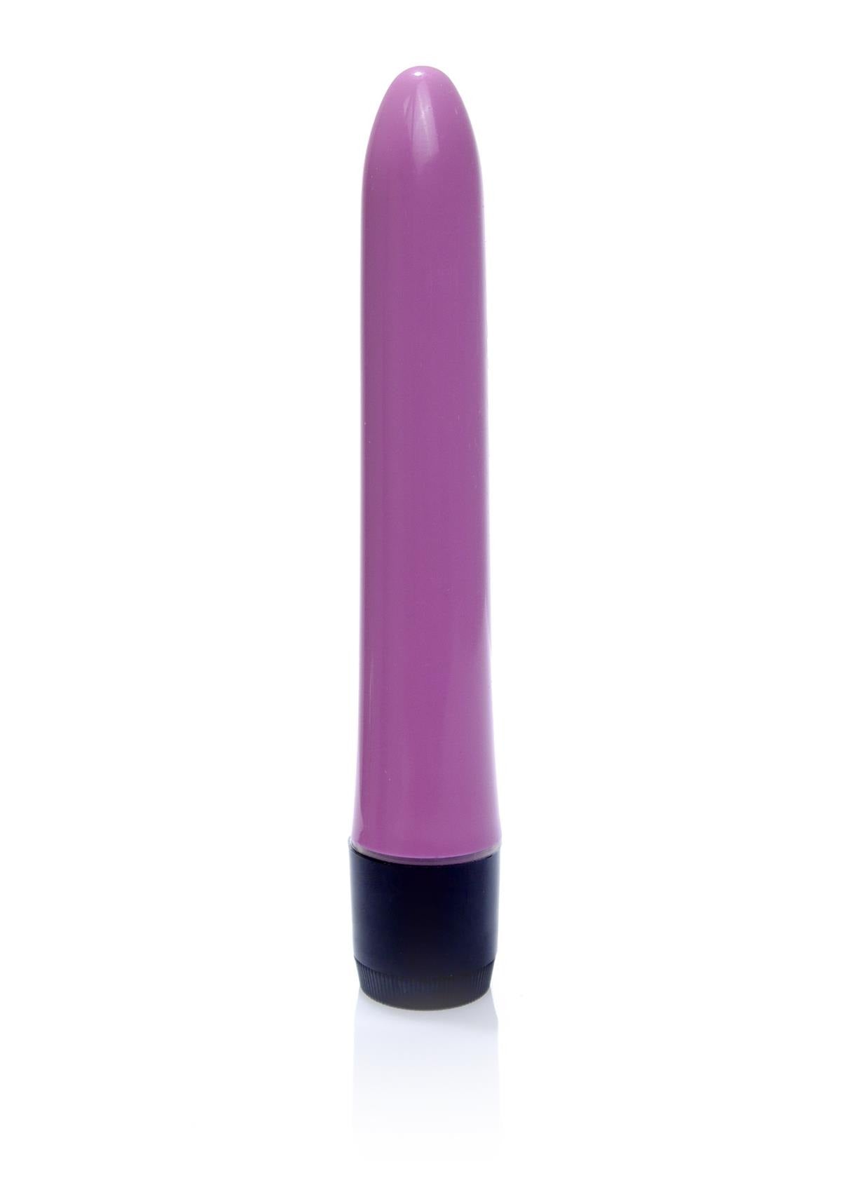 Bossoftoys - 46-00023 - Classic vibe Vibrator - pastel purple - 18 cm - dia 2,5/3 cm - Colour window box