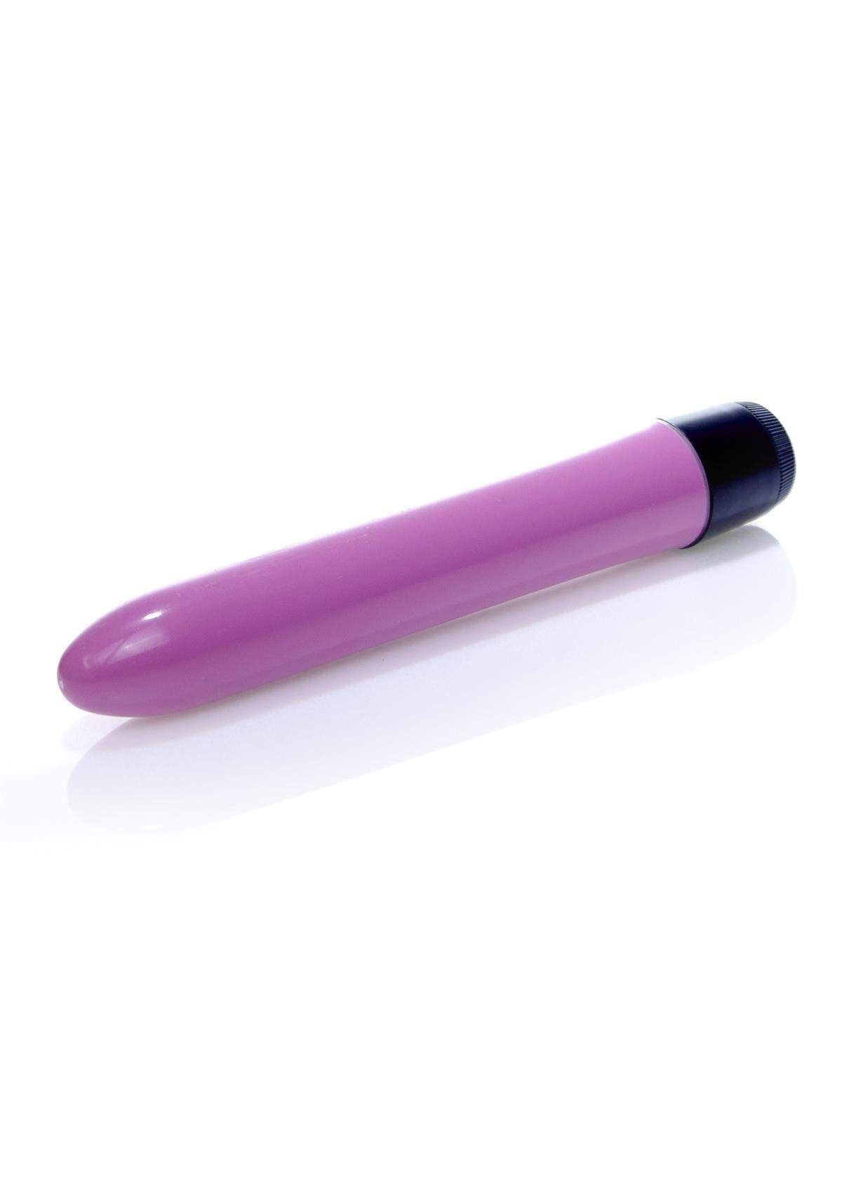 Bossoftoys - 46-00023 - Classic vibe Vibrator - pastel purple - 18 cm - dia 2,5/3 cm - Colour window box