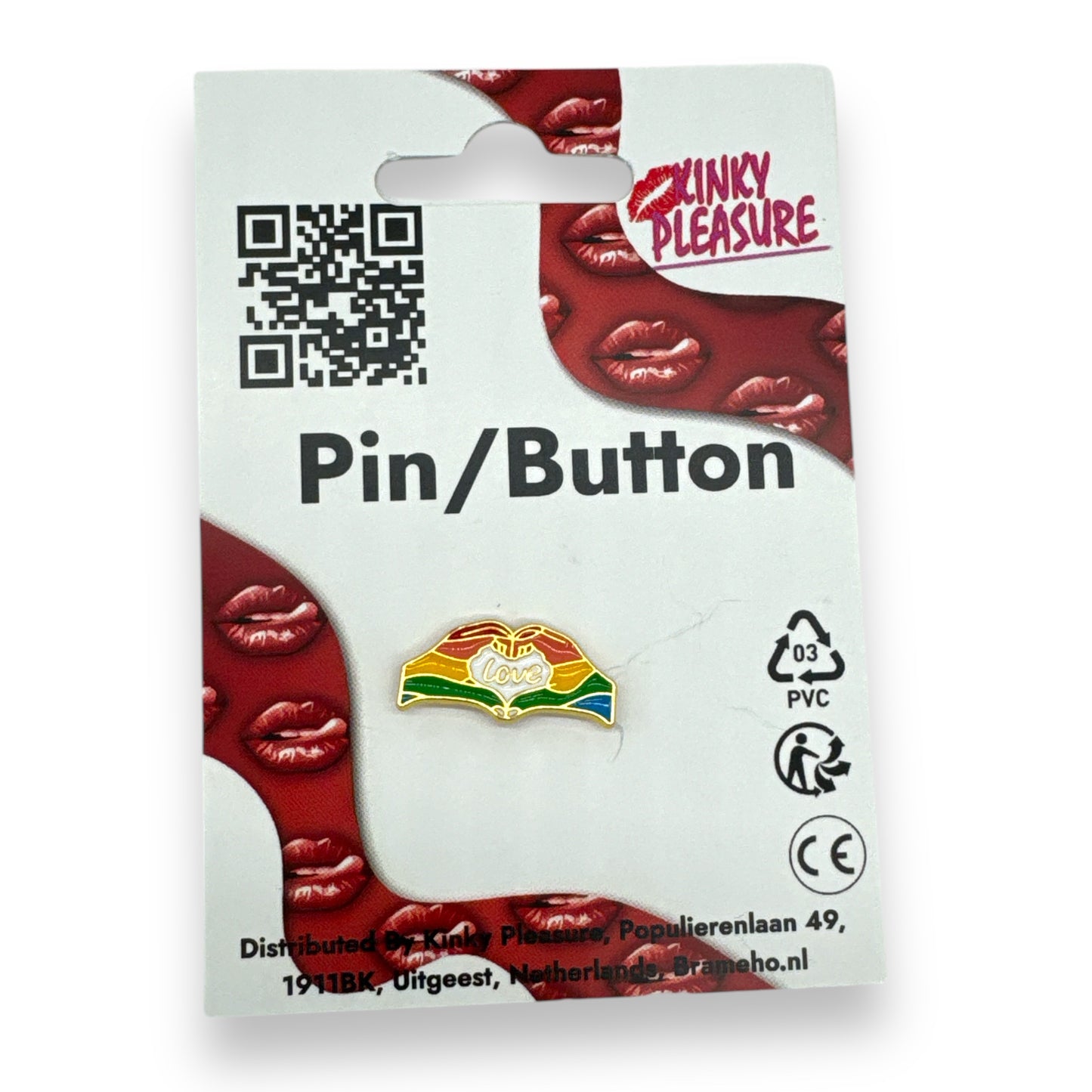 Kinky Pleasure - B099 - Pride Theme Badges Pin/Button - 20 Models