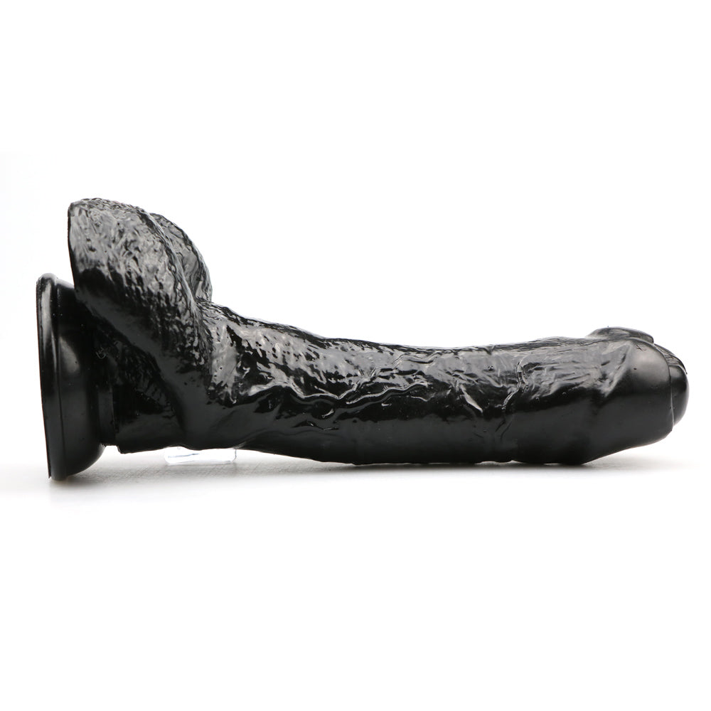 Power Escorts - BR154 Black - Rocket John 8,2'' Realistic Dildo - 8,2 Inch / 21 CM