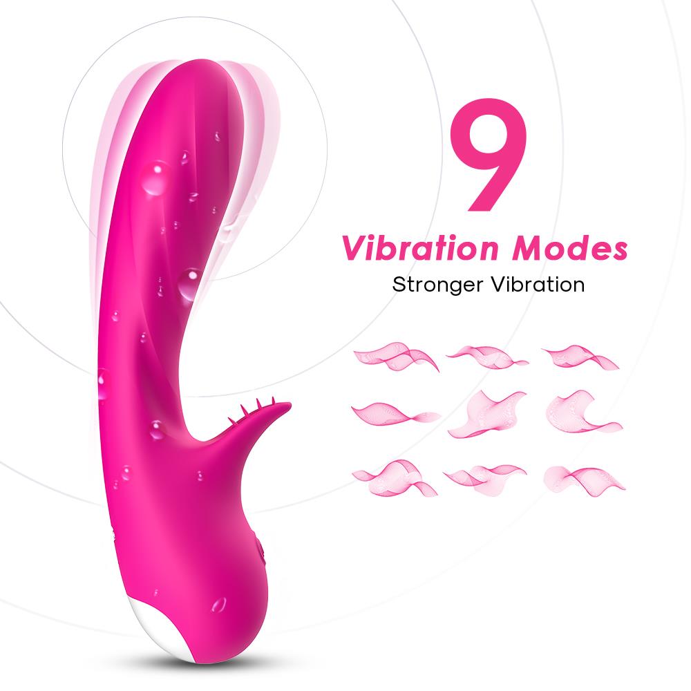 Boysoftoys - G-spot - vibrator - 52-00007 - Romance pink - USB rechargeable - 100% waterproof - 9 vibration modes