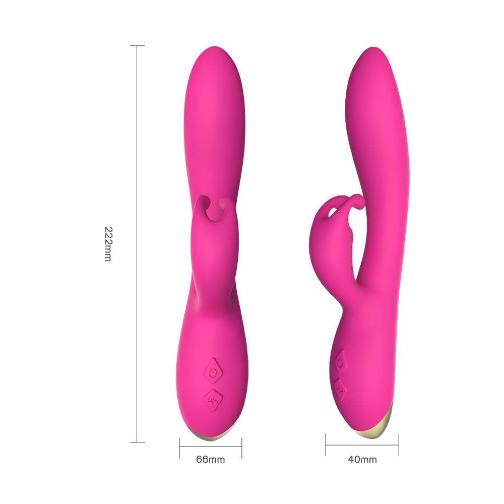 Bossoftoys - Bonnie pink - vibrator - G-spot - 52-00009 - USB rechargeable - 100% waterproof - 9 vibration modes