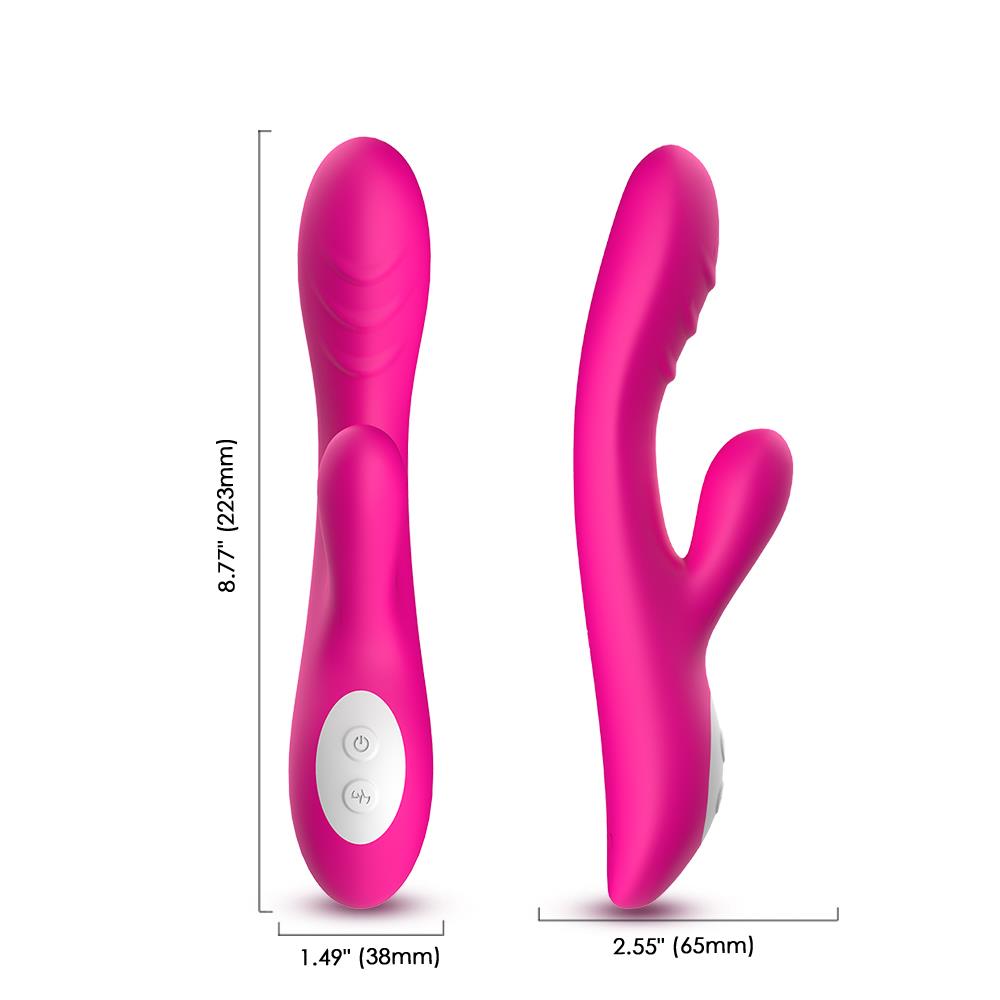 Bossoftoys - Spark pink - vibrator - Heating function - G-spot - 52-00010 - USB rechargeable - 100% waterproof - 9 vibration modes