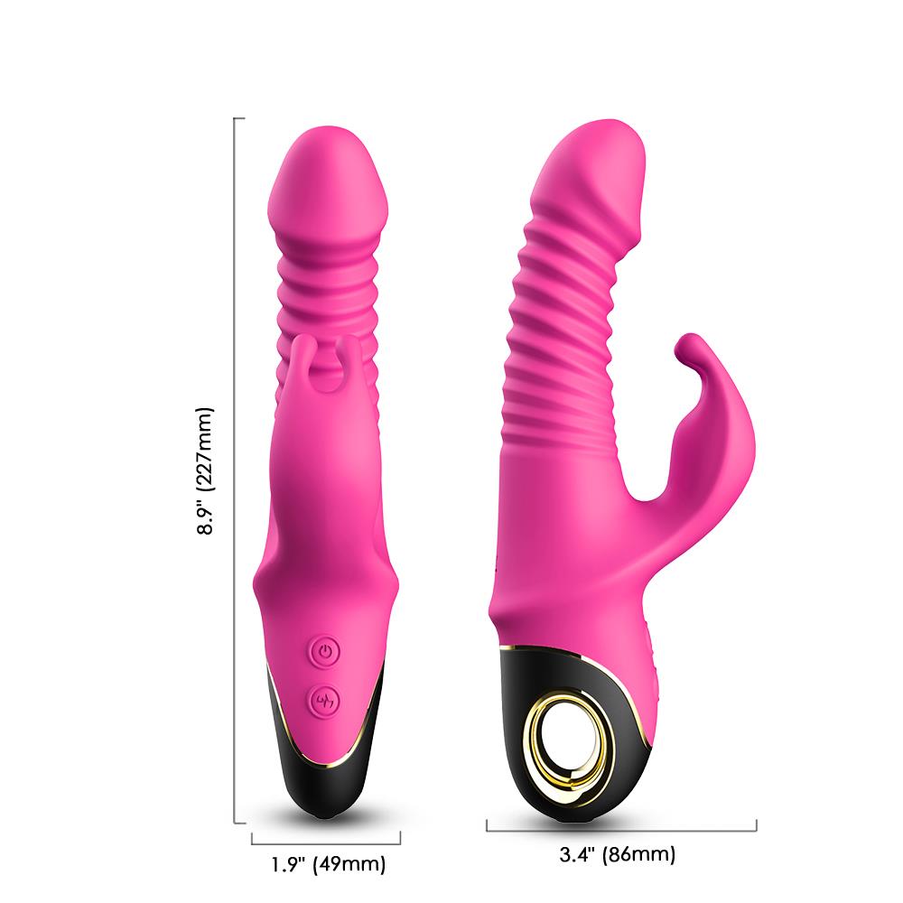 Bossoftoys - Zing pink - vibrator - 4 pulsation modes - G-spot - 52-00013 - USB rechargeable - 100% waterproof - 9 vibration modes