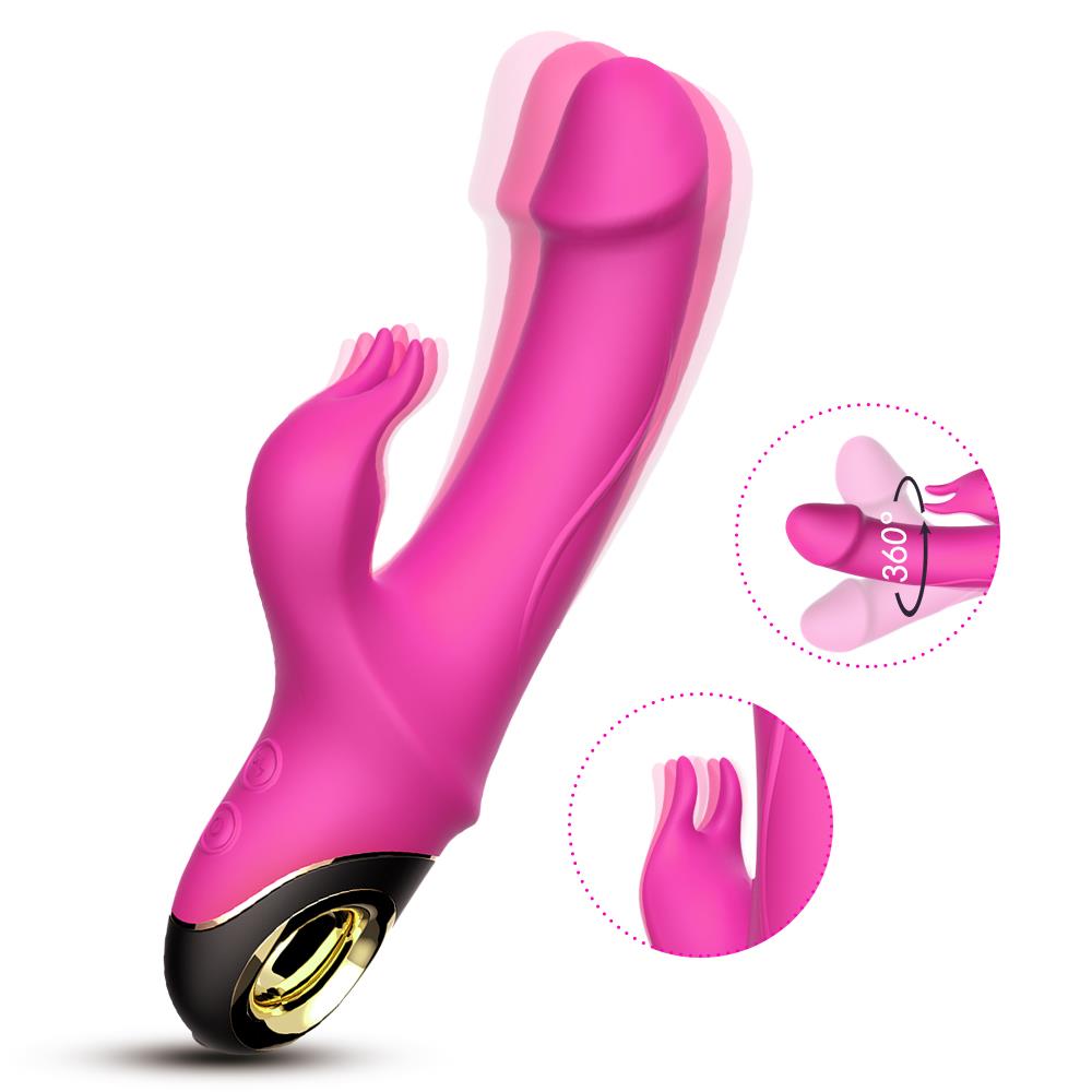 Bossoftoys - 52-00014 - Air Pressure Vibrator - Waterproof - Air Sucker - Oral Sucker - 9 vibration modes - Stylish - 10 Modes - Rechargeable - Pink