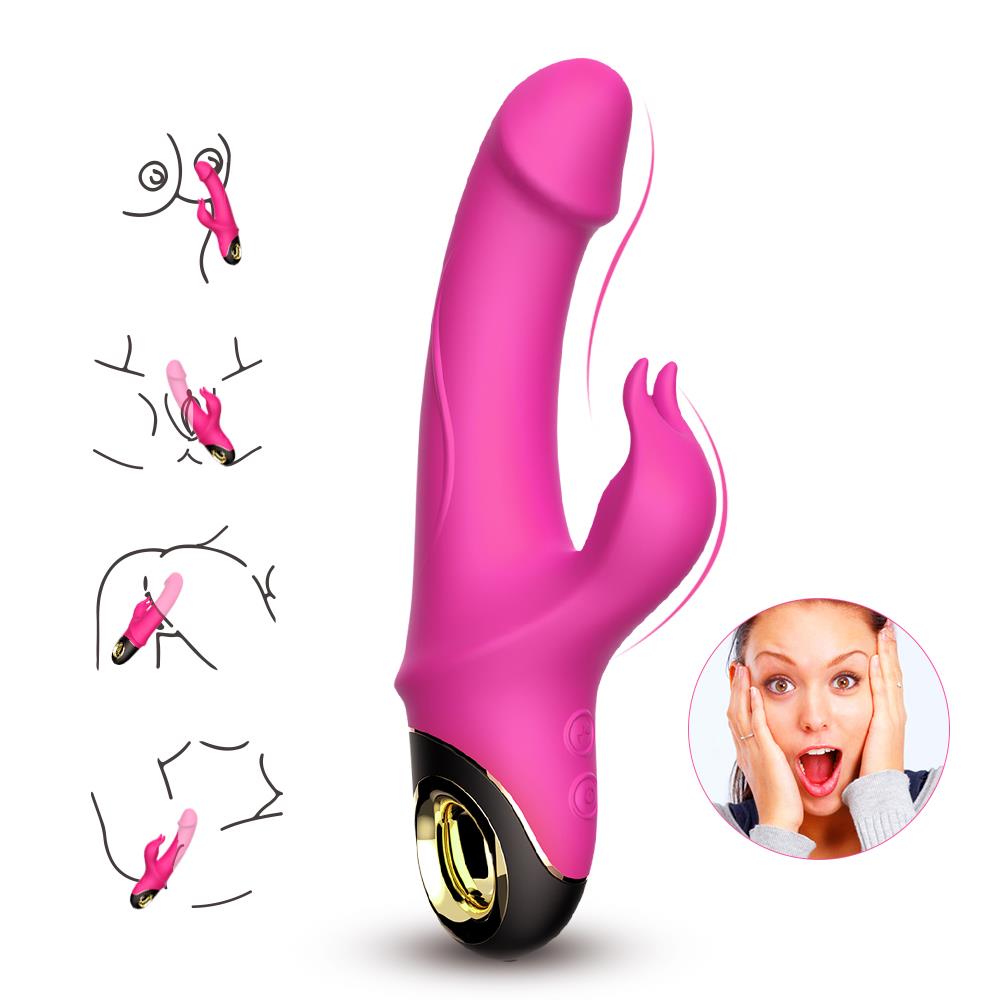 Bossoftoys - 52-00014 - Air Pressure Vibrator - Waterproof - Air Sucker - Oral Sucker - 9 vibration modes - Stylish - 10 Modes - Rechargeable - Pink