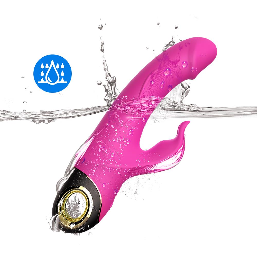 Bossoftoys - 52-00014 - Air Pressure Vibrator - Waterproof - Air Sucker - Oral Sucker - 9 vibration modes - Stylish - 10 Modes - Rechargeable - Pink