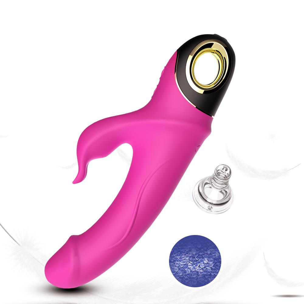 Bossoftoys - 52-00014 - Air Pressure Vibrator - Waterproof - Air Sucker - Oral Sucker - 9 vibration modes - Stylish - 10 Modes - Rechargeable - Pink