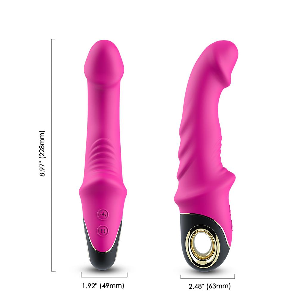 Bossoftoys - Joyblade pink - vibrator - 52-00016 - separate motors - USB rechargeable - 100% waterproof - 9 vibration modes