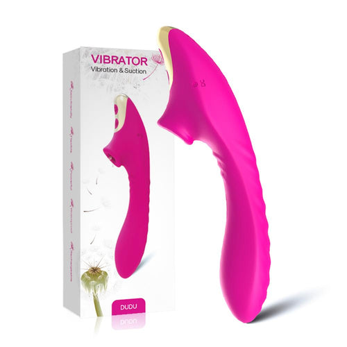Boysoftoys- 52-00021 - Air Pressure Vibrator - Waterproof - Air Sucker - Oral Sucker - 9 vibration modes - Stylish - 10 Modes - Rechargeable - Pink