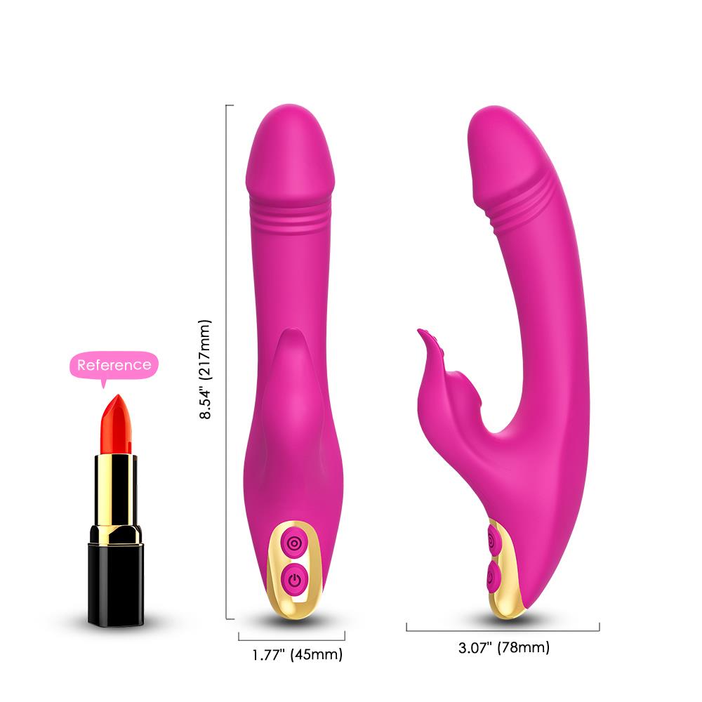 Bossoftoys - Amant pink - vibrator - 4 pulsation modes - G-spot - 52-00022 - USB rechargeable - 100% waterproof - 9 vibration modes