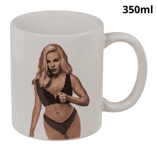 Kinky Pleasure - OB158 - Heat Change Mug – Stripper Girl – 350ml - Model 02