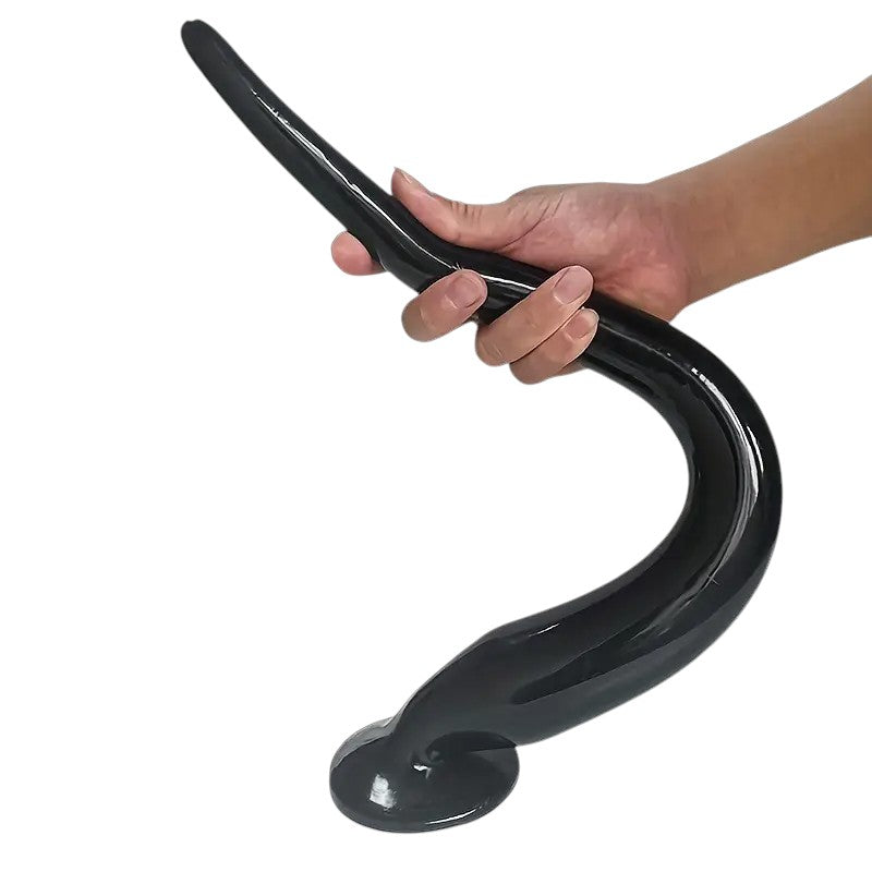 XXLTOYS - Black plugs – Modern Design with Suction Cup M/L