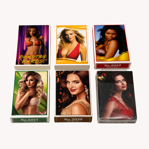Kinky Pleasure - Sexy Hot Bikini Girls Playing Cards 7 Pack