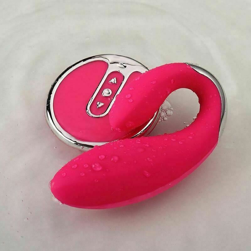 Besuper - Couple Vibrator With Remote Control - Pink Silicone - Usb Rechargeable