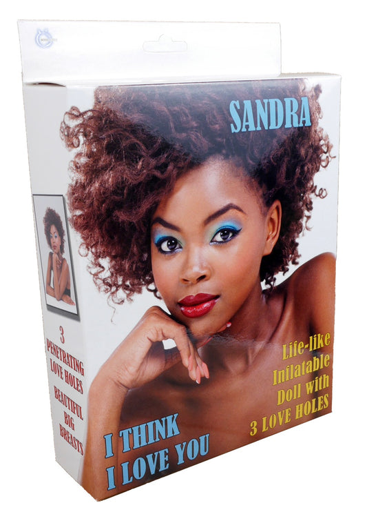 Boysoftoys Sandra Blow Up love Doll - Black Woman - 59-00009
