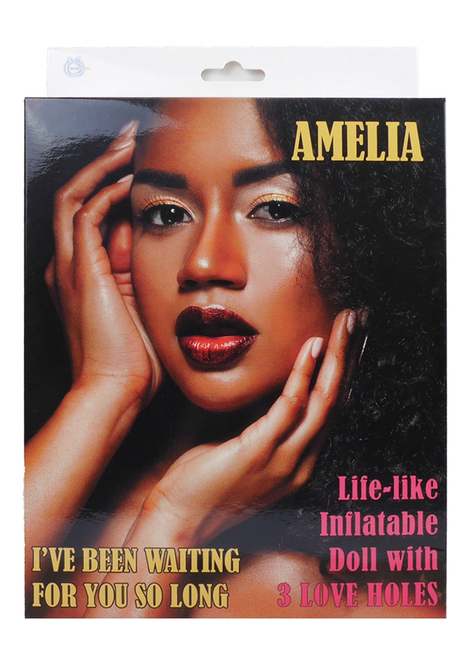 Bossoftoys Amelia Blow Up Love Doll - 150 cm - Black woman - Triple holes - Inflatable Masturbator - 59-00010