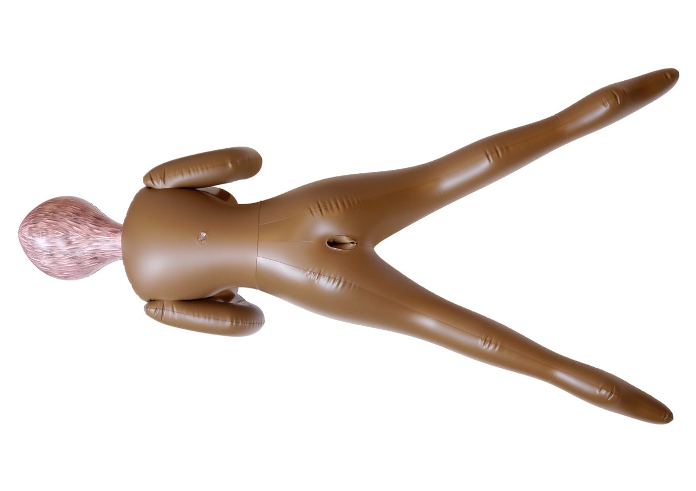 Boysoftoys Amelia Blow Up Love Doll - 150 cm - Black woman - Triple holes - Inflatable Masturbator - 59-00010