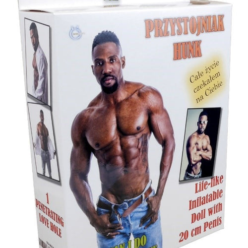 Boysoftoys Hunk Male Blow Up Love Doll - 150 cm - Inflatable Masturbator - 59-00014