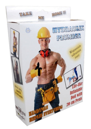 Boysoftoys Plumber Male Blow Up Love Doll - 150 cm - Masturbator - 59-00005