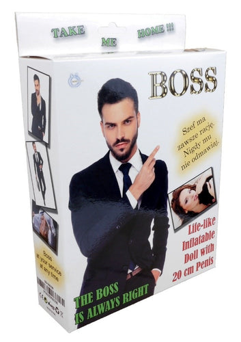 Boysoftoys Boss Male Blow Up Love Doll - 150 cm - Inflatable Masturbator - 59-00008
