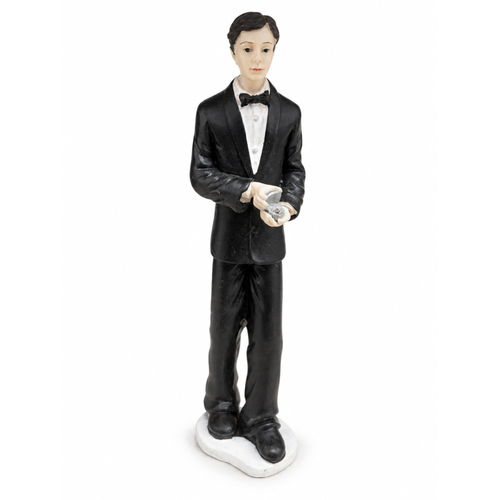 Kinky Pleasure - G019 - Wedding Cake Groom with Ring Figurine