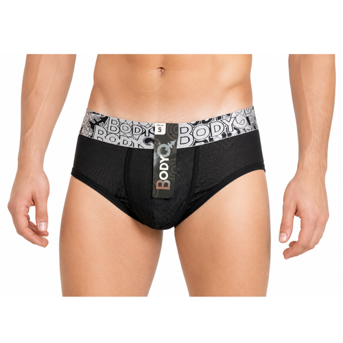 BodyQ Male Lingerie - Sexy Men’s Underwear Boxer – Grey Croc - S M L XL
