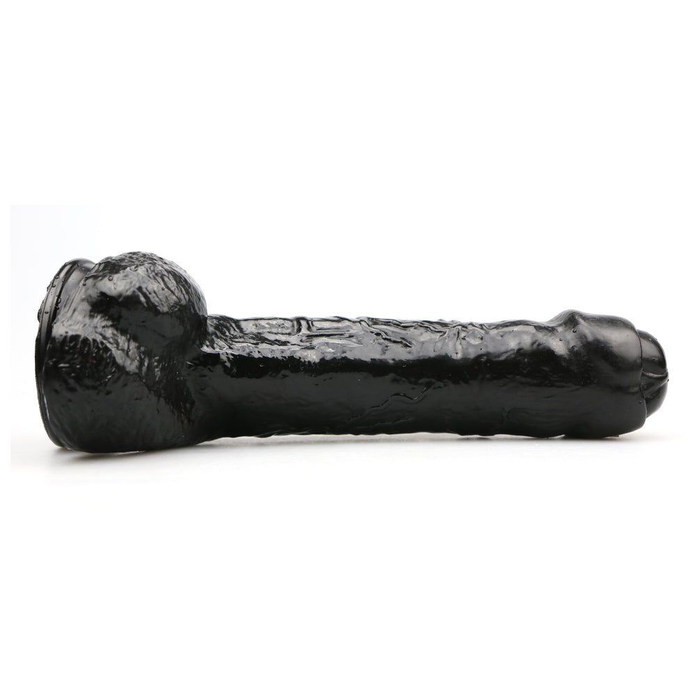 Power Escorts - BR154 Black - Rocket John 8,2'' Realistic Dildo - 8,2 Inch / 21 CM