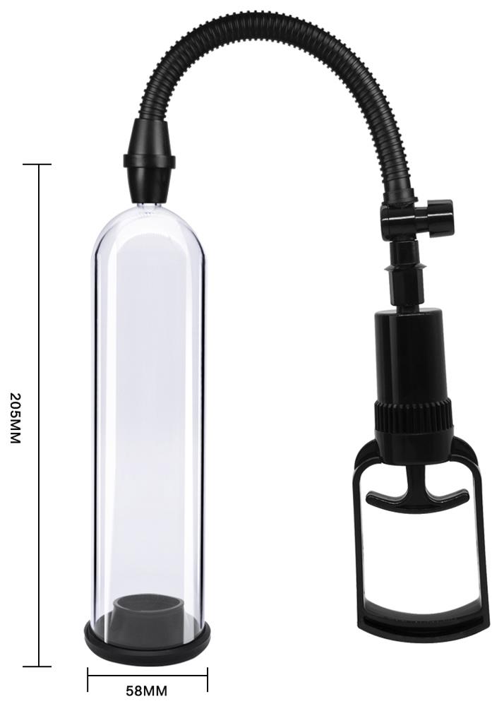 Bossoftoys - 60-00037 - Vacuum - Penispump Max 0.2 - 3 ring - Clear