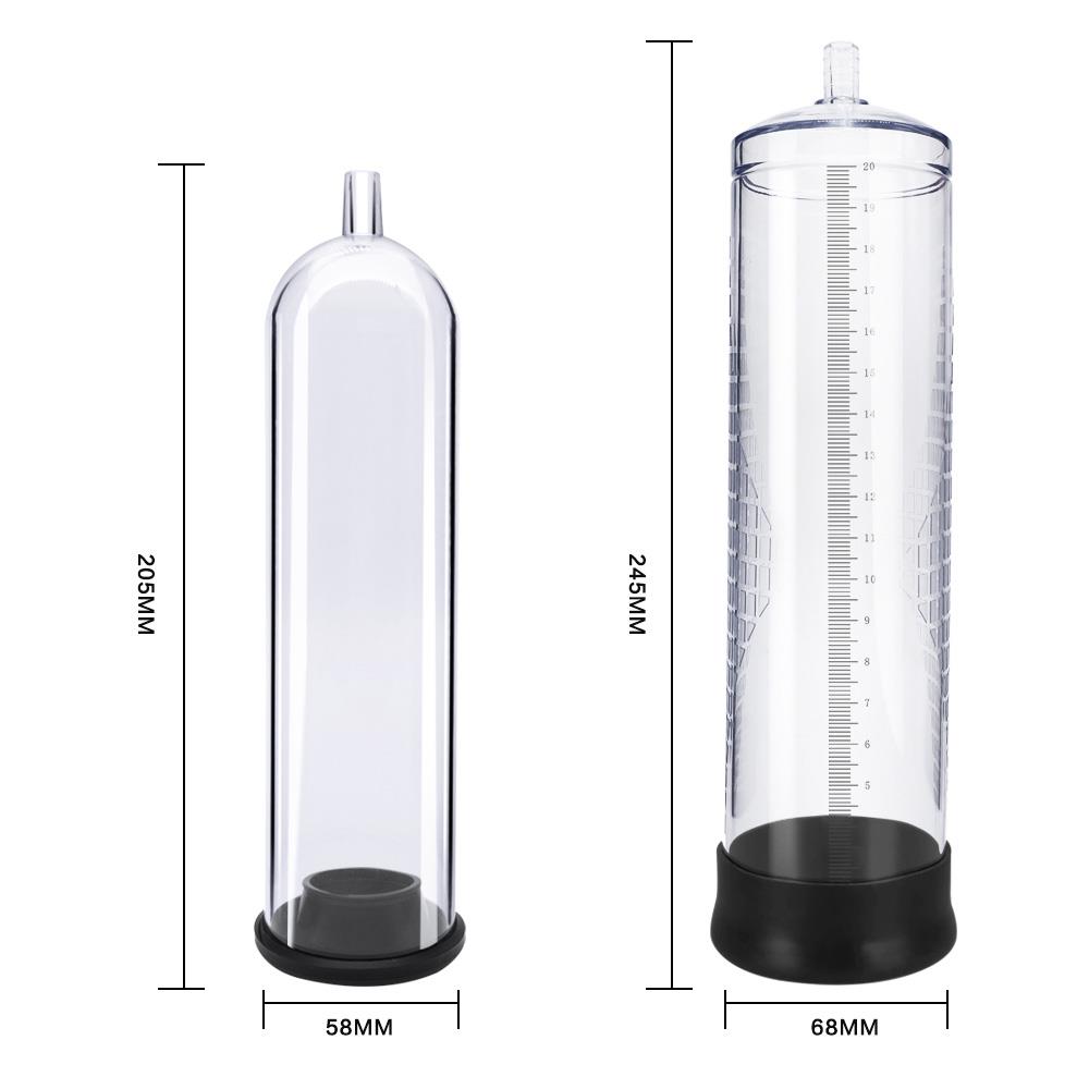 Bossoftoys - 60-00037 - Vacuum - Penispump Max 0.2 - 3 ring - Clear